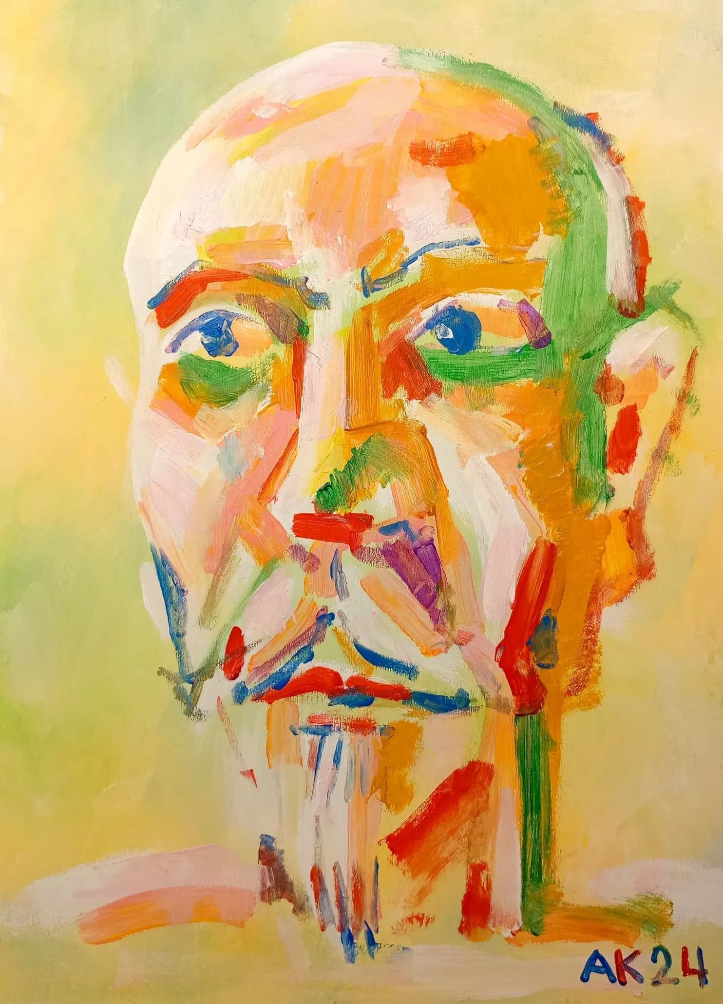 Self-Portrait, Surprise, Gaze