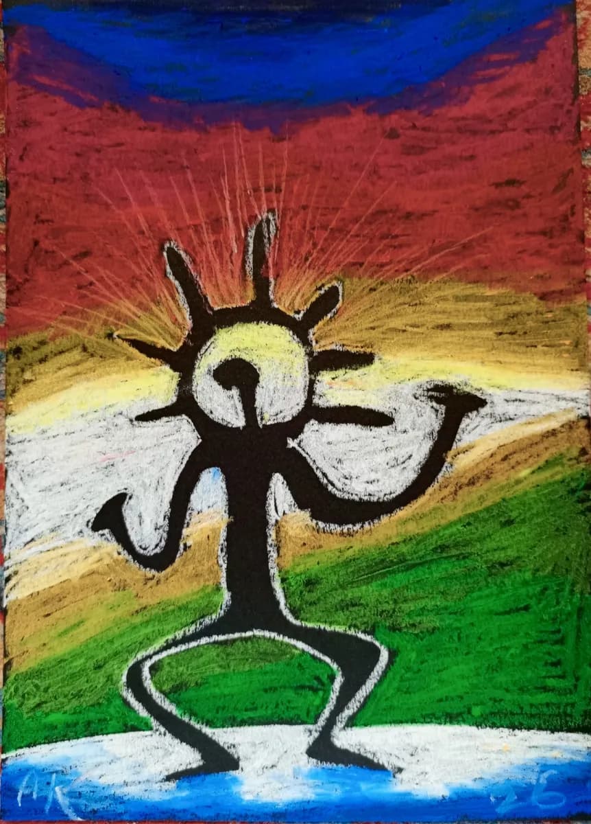 Dancing at Sunset